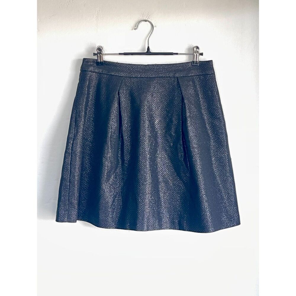 NWOT Trina Turk Black Shimmer Skirt
